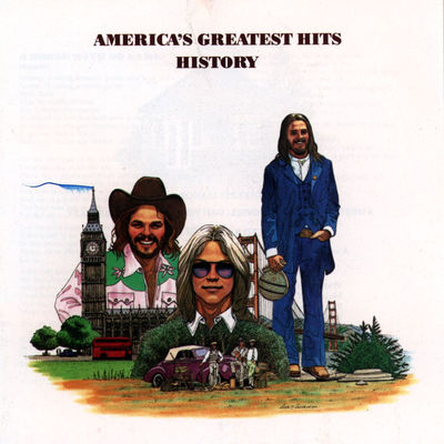 America - A Horse with No Name Album Art