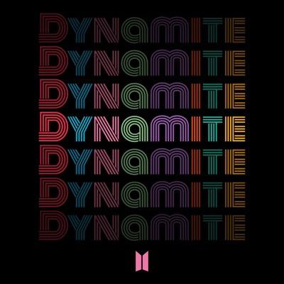 BTS - Dynamite Album Art