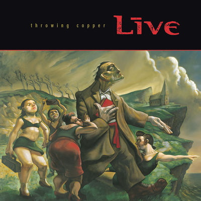 LIVE - LIGHTNING CRASHES Album Art