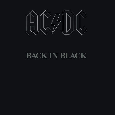 AC/DC - Back in Black Album Art