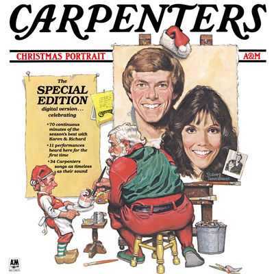 CARPENTERS - HOME FOR THE HOLIDAYS Album Art