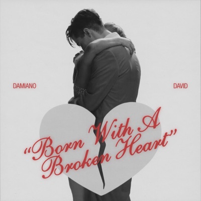 DAMIANO DAVID - BORN WITH A BROKEN HEART Album Art