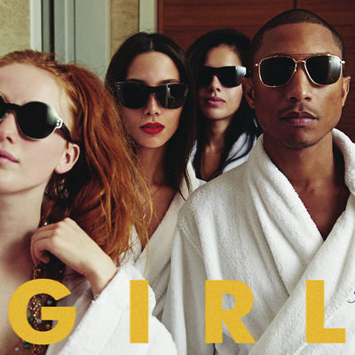PHARRELL WILLIAMS - HAPPY Album Art