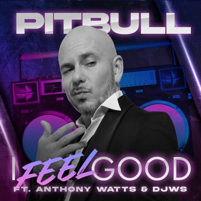 Pitbull feat Anthony Watts AND DJWS - I Feel Good Album Art