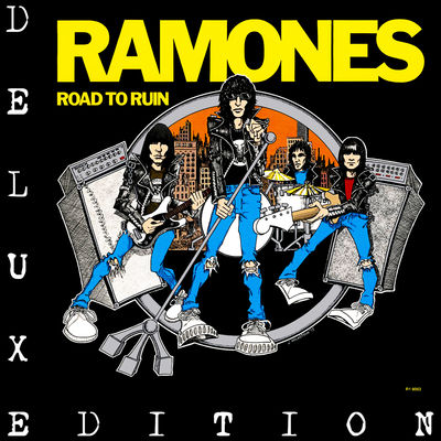 RAMONES - I WANNA BE SEDATED Album Art