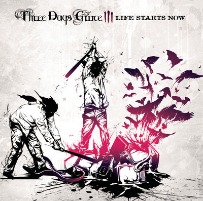 THREE DAYS GRACE - LOST IN YOU Album Art